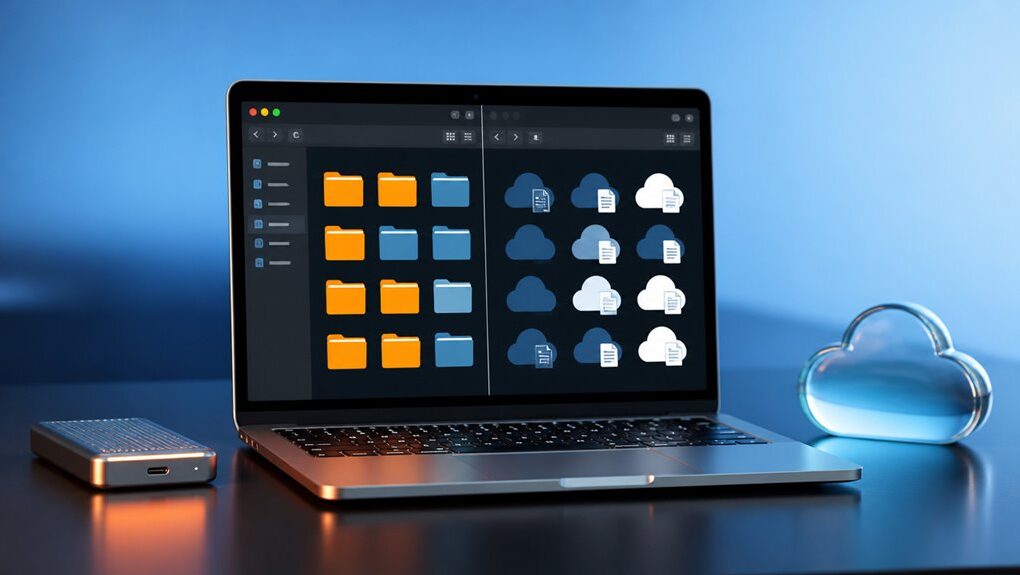 dropbox a icloud storage na macu