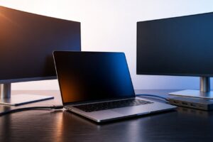 konfiguracja dwóch monitorów DisplayLink dla M1 M2