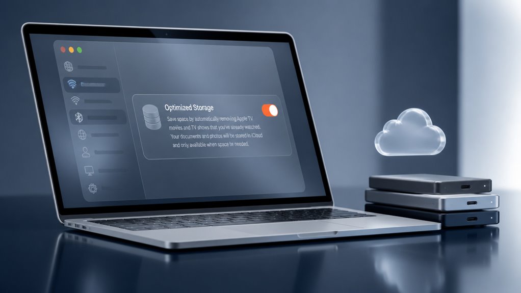 włącz automatyczną optymalizację przechowywania na macOS
