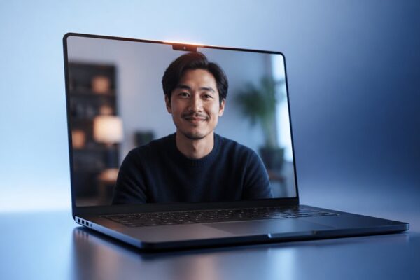 włącz rozmyte tło na MacBooku podczas rozmów