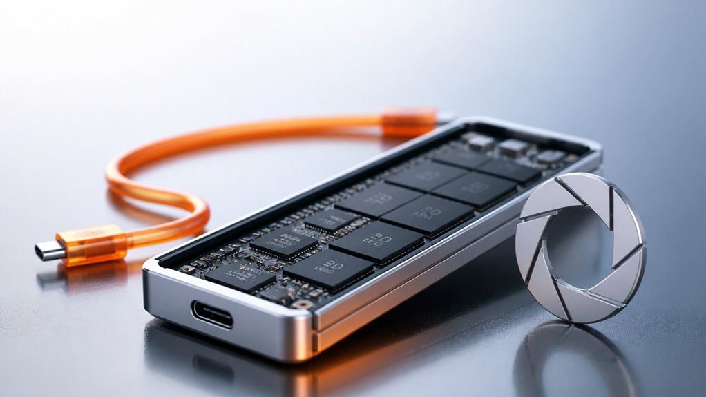 Zewnętrzny dysk SSD przyspiesza ładowanie zdjęć