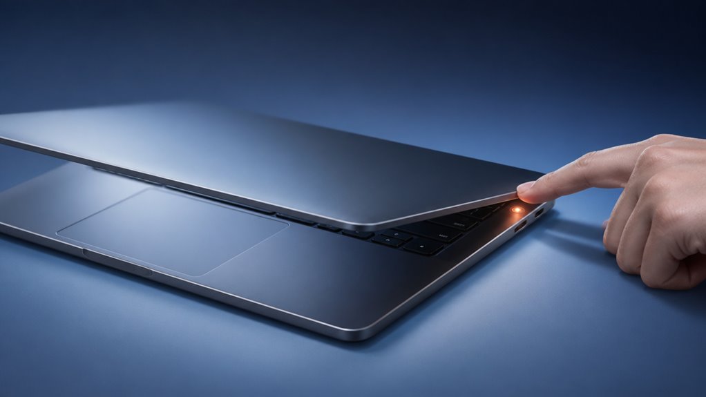 wymuszony restart dla niereagującego macbooka