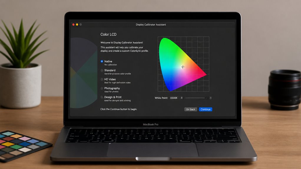 jak poprawnie skalibrować kolory ekranu w MacBooku Pro