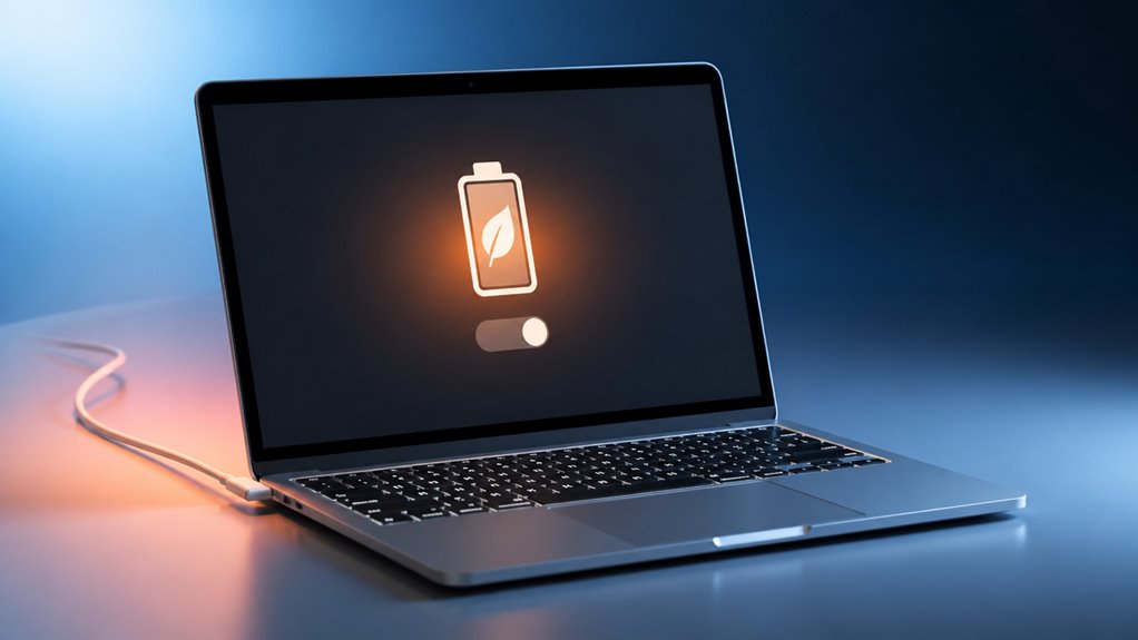 tryb niskiego poboru energii na MacBooku