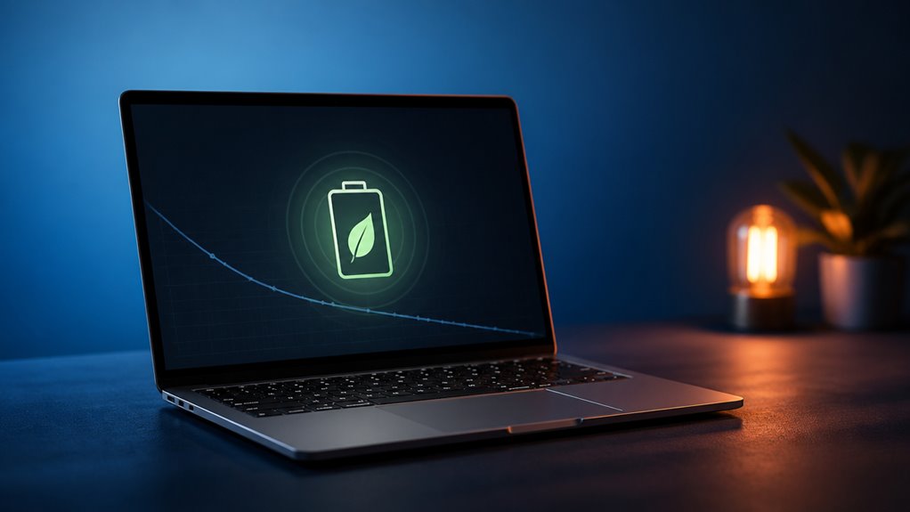 tryb oszczędzania energii subtelnie wydłuża żywotność baterii