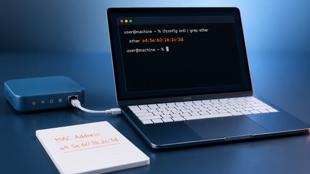 adres MAC odblokowuje zaufane sieci i dostęp