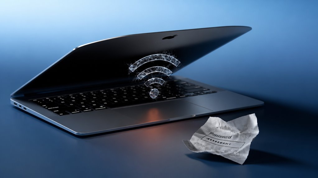 Mac przechowuje nieprawidłowe dane logowania do Wi-Fi