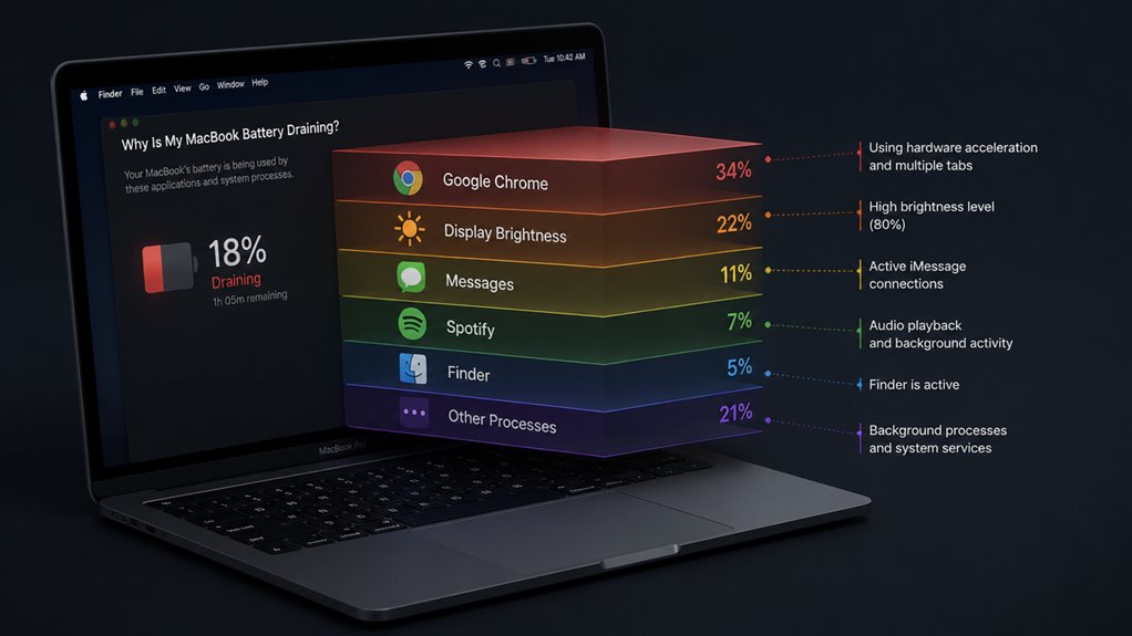 poradnik o przyczynach rozładowania baterii w MacBooku