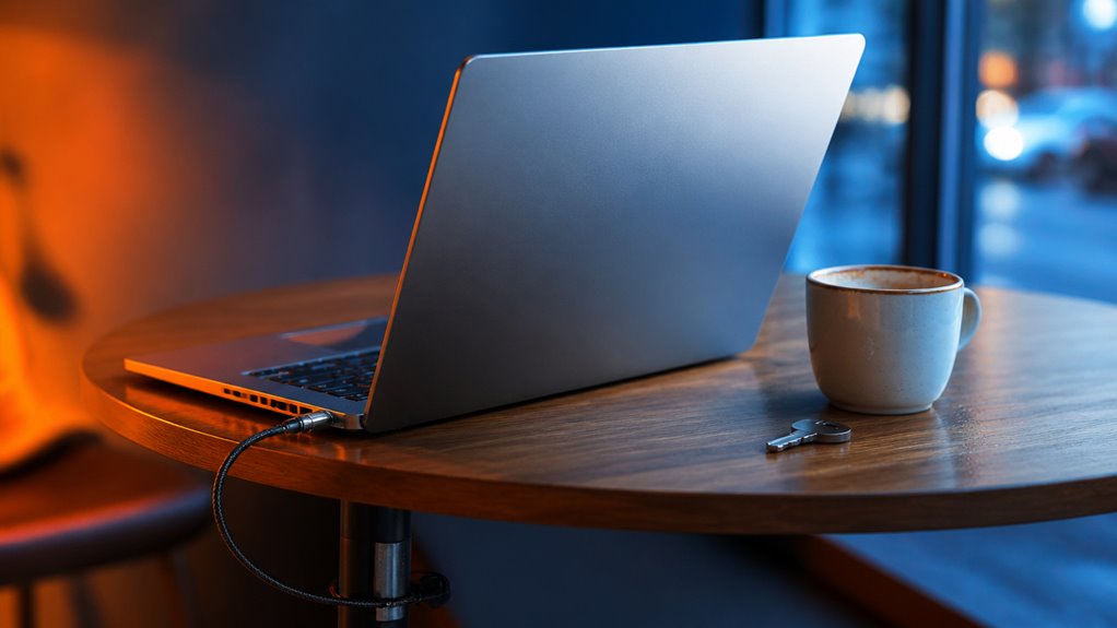 ochrona przed kradzieżą macbooka w miejscach publicznych