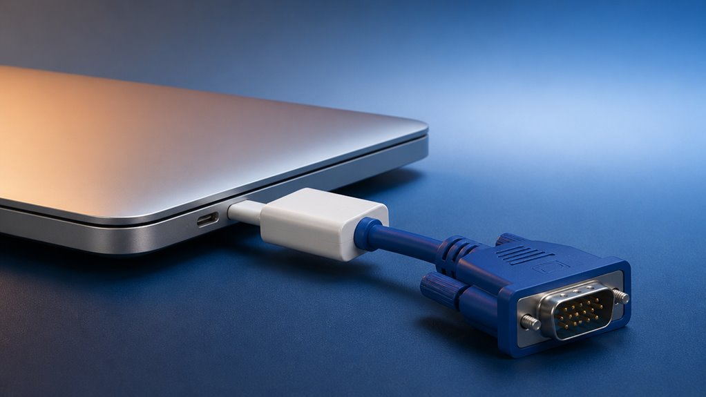 macbooki wymagają adapterów cyfrowych
