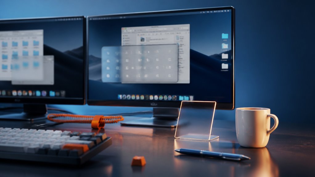 wieloekranowe nawyki produktywności w macOS