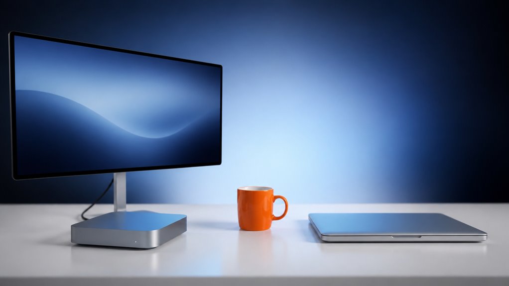 praca biurowa mac mini vs macbook