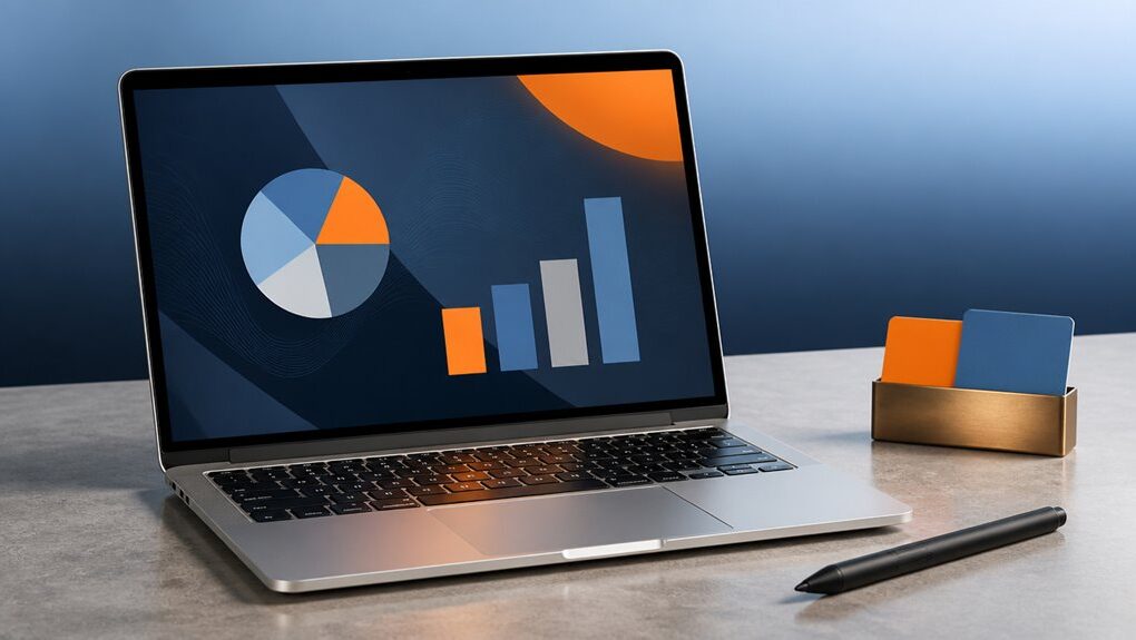 profesjonalne umiejętności prezentacji na MacBooku