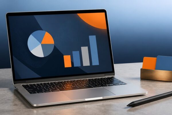 profesjonalne umiejętności prezentacji na MacBooku