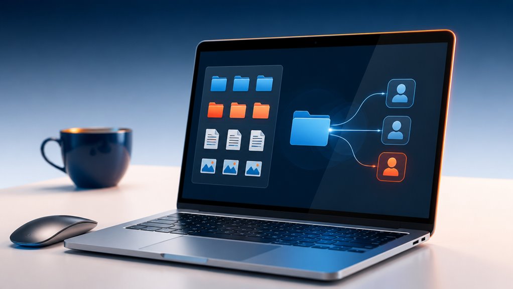 udostępnianie folderów iCloud Drive na MacBooku