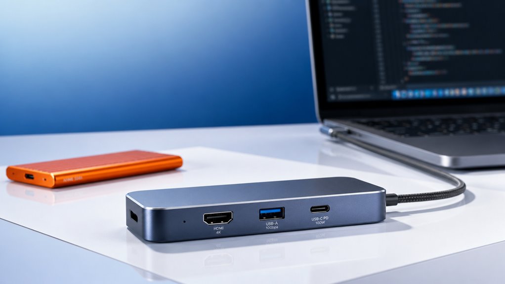 prędkość rozdzielczość moc hub USB-C niezbędne