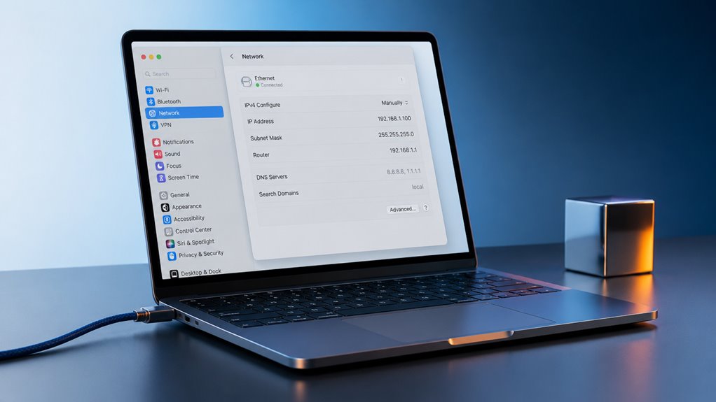 stabilny niezawodny adres MAC IP
