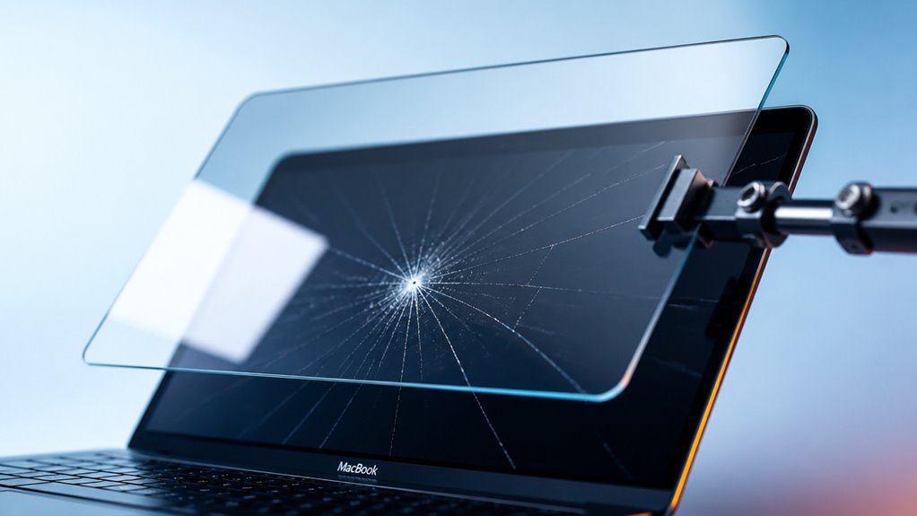Szkło hartowane chroni ekran Retina