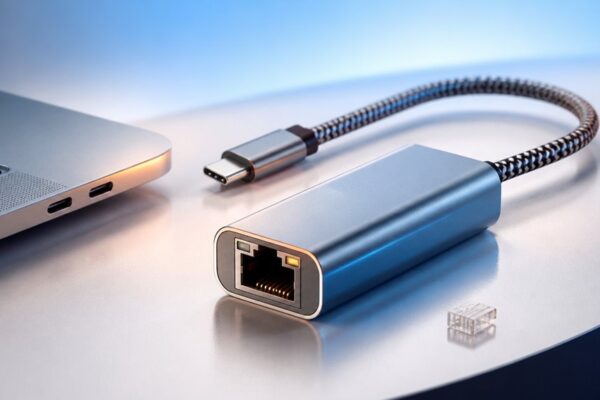 Adapter USB-C Ethernet do Maca
