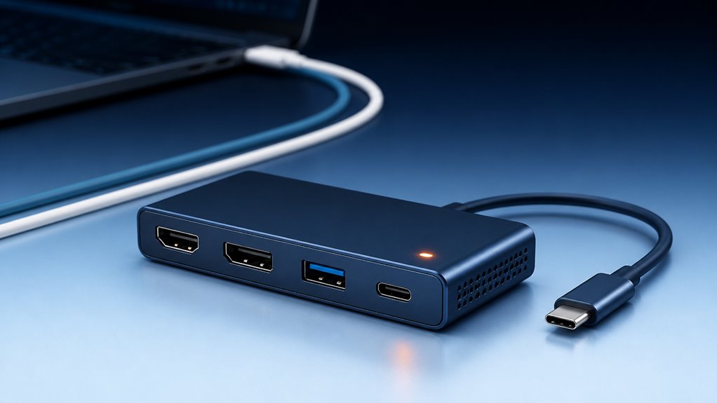 usb c vs tb 4k dl 6950 adaptery